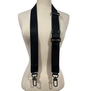 Michael Kors Leather detail Duffel Bag Strap Only Black